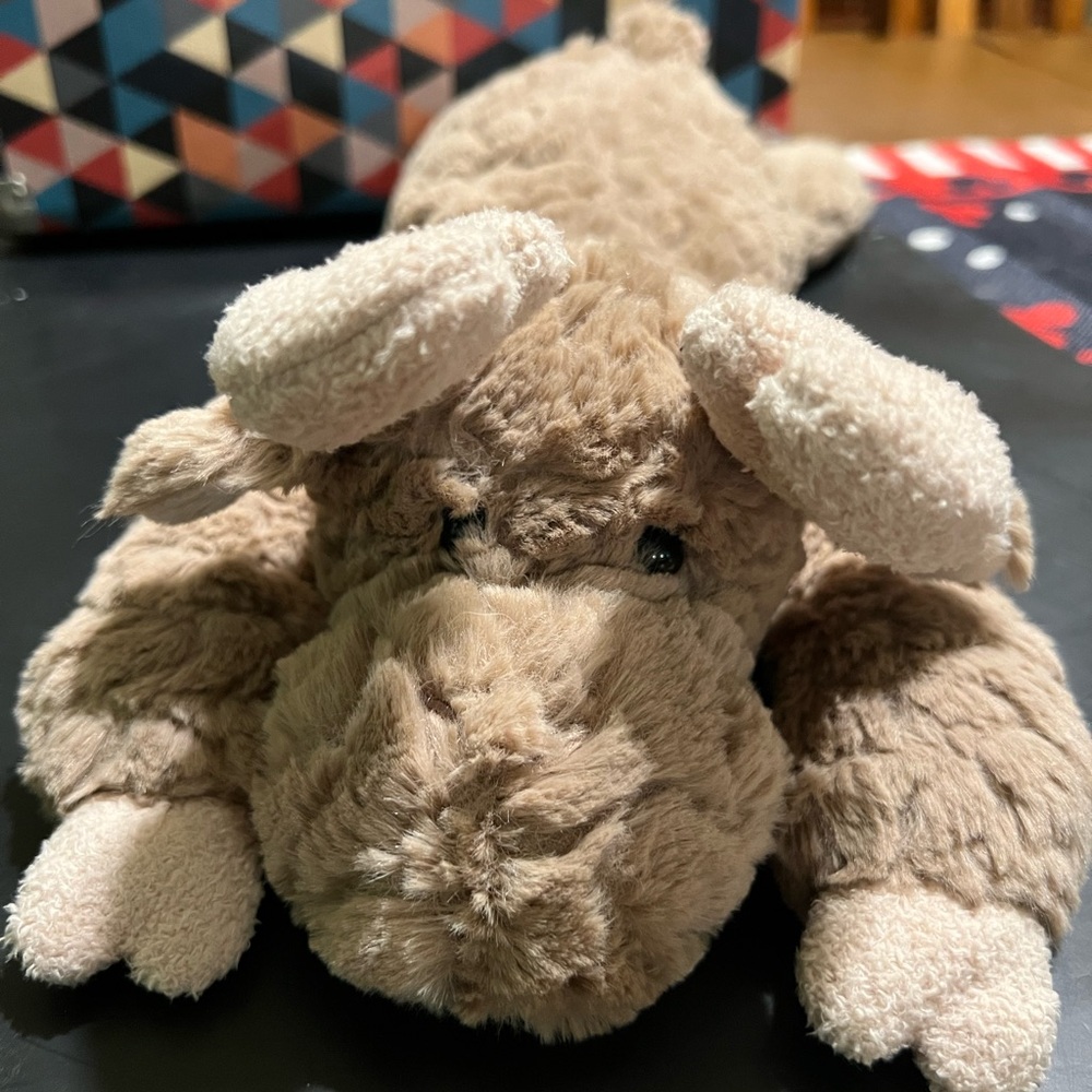 Mary Meyer Putty Mason Moose Lovey Plush Flip Flop Stuffed Animals Soft Toys